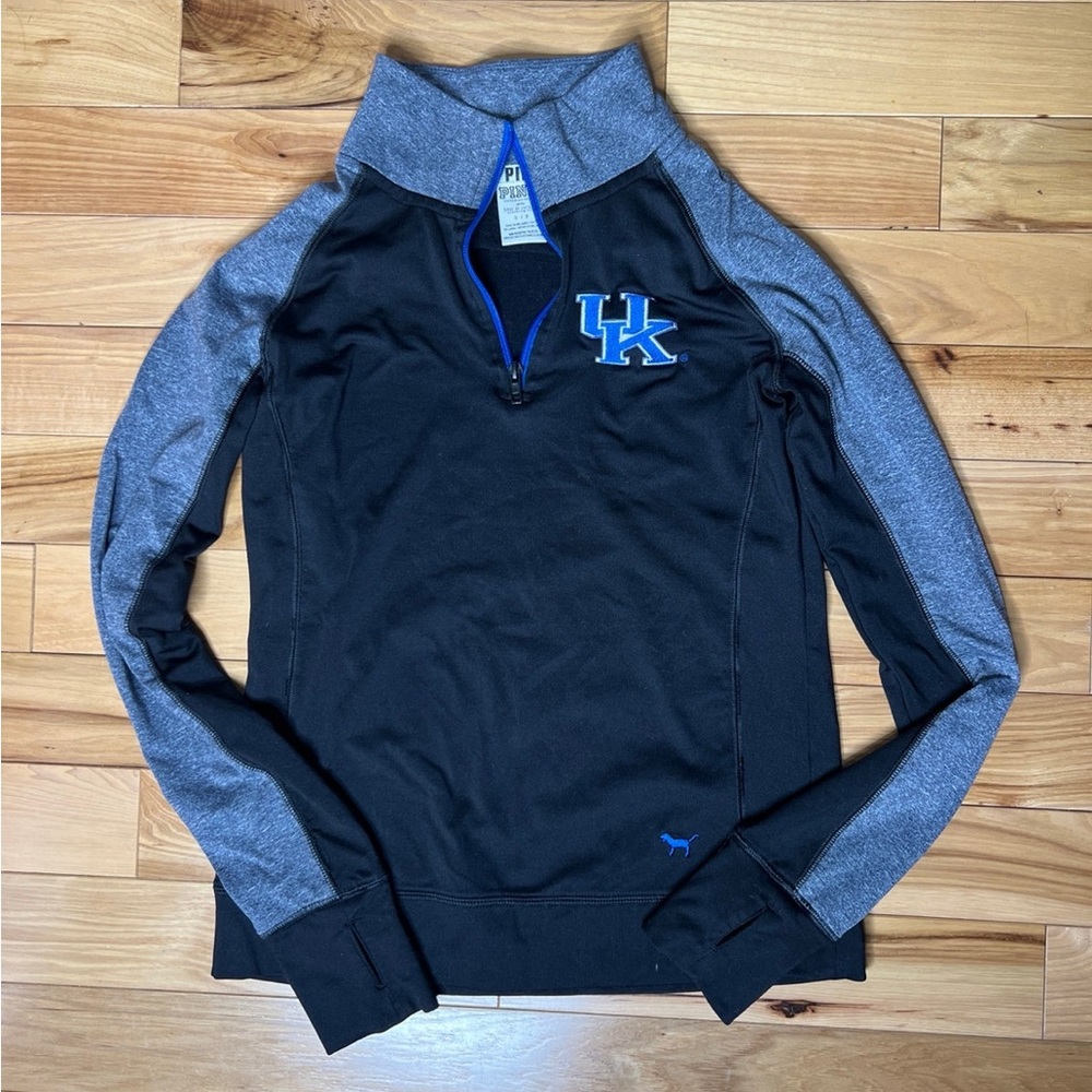 PINK University Kentucky size small women’s quarter zip